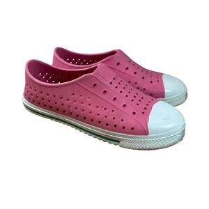 Crewcuts Pink Perforated Sneakers Water Shoes Sandals Big Kids Boys Size 5